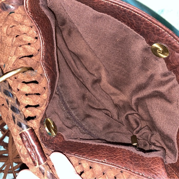 Vintage boho leather fringe bag - Picture 5 of 7